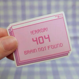 Error 404 Sticker