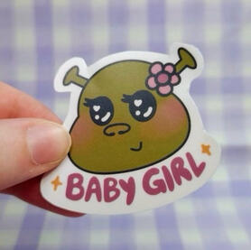 Baby Girl Sticker